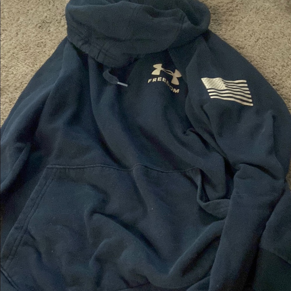 Under Armour Dark Blue Freedom Hoodie